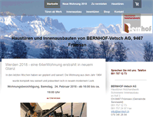 Tablet Screenshot of bernhof.ch
